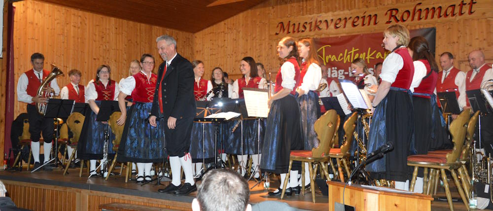 Das Jahreskonzert der Trachtenkapelle Häg-Ehrsberg